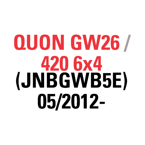 QUON GW26 420 6x4 (JNBGWB5E) 05/2012-